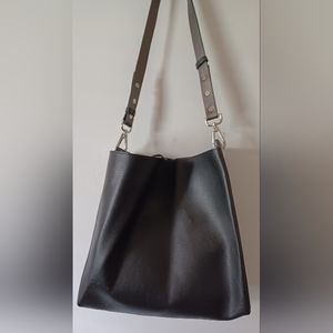 Zara black non leather bag